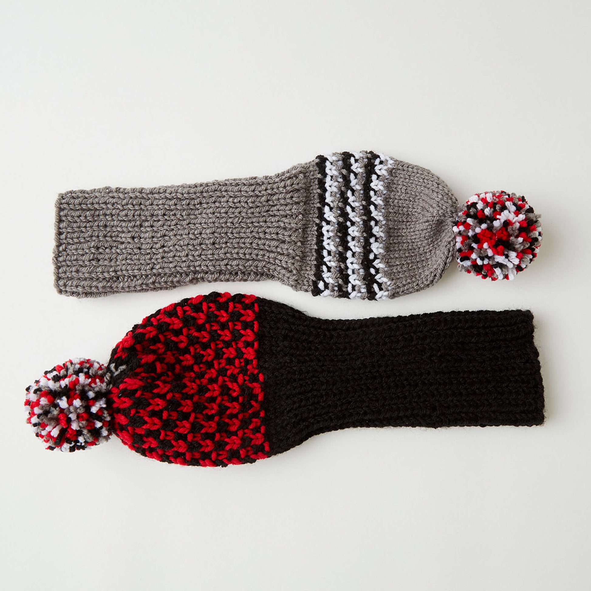 Free Red Heart Knit Golf Headcovers Pattern