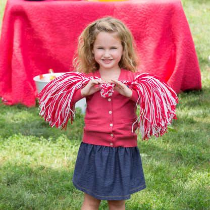 Red Heart Cheerleading Pompoms Craft Red Heart Cheerleading Pompoms Craft