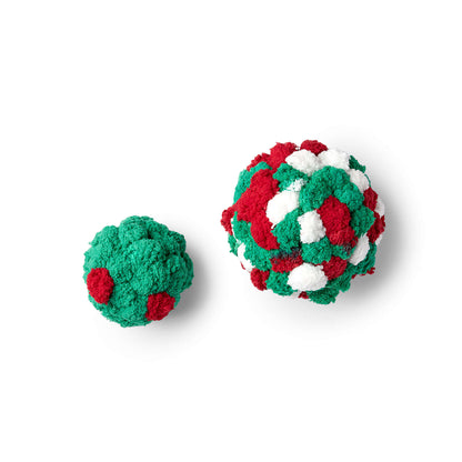 Red Heart Crafty Festive Christmas Balls Red Heart Crafty Festive Christmas Balls