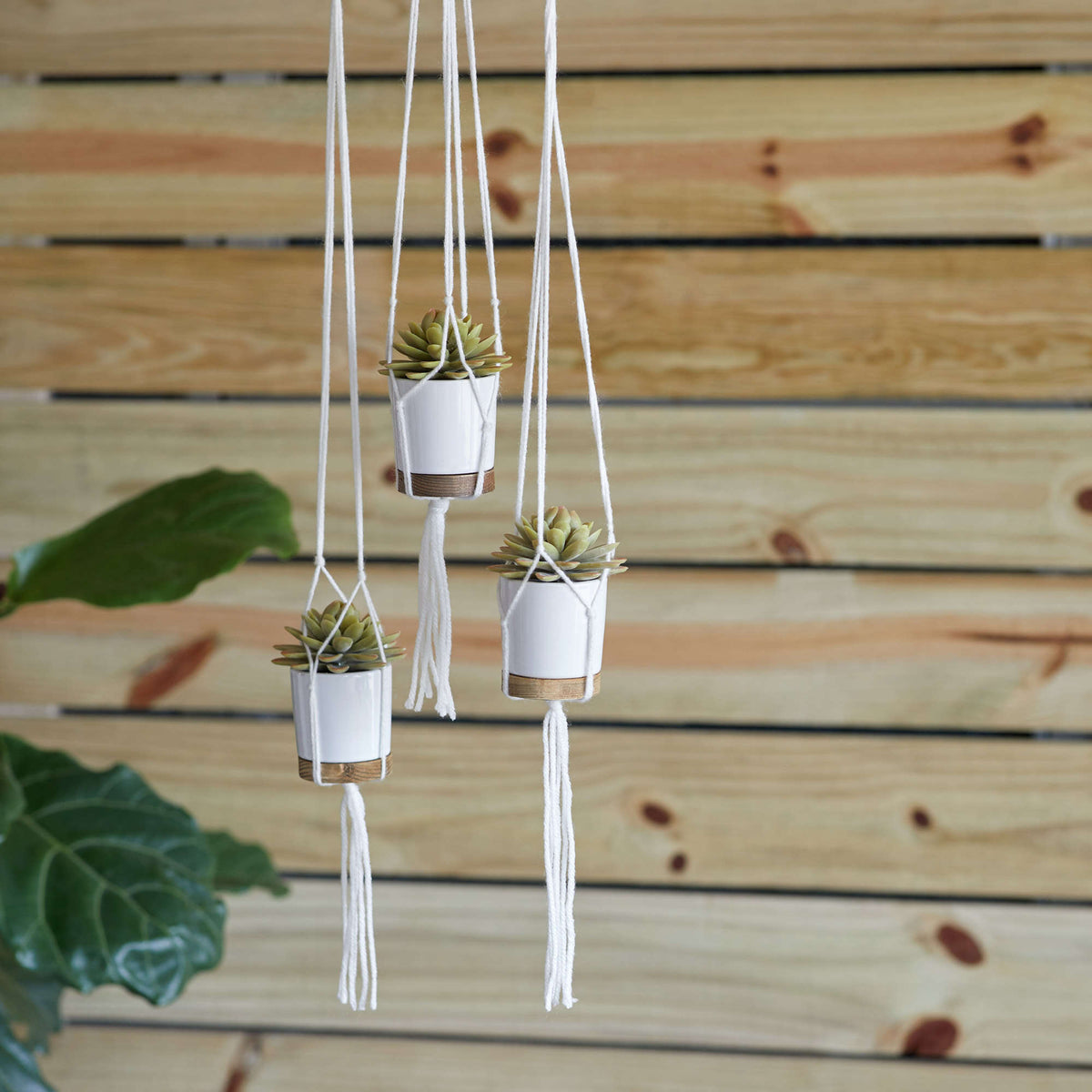 Craft Hangers made in Red Heart With Love Yarn