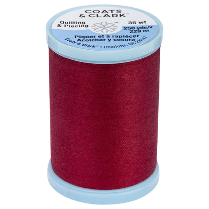 Coats & Clark Cotton Covered Quilting & Piecing Thread (250 Yards) Barberry Red