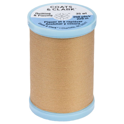 Coats & Clark Cotton Covered Quilting & Piecing Thread (250 Yards) Camel