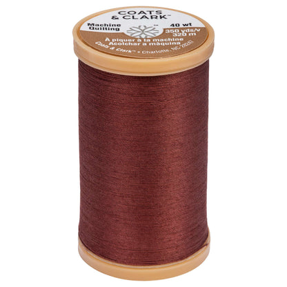 Coats & Clark Cotton Machine Quilting Thread (350 Yards) Rum Raisin