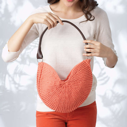 Lily Sugar'n Cream Orange Slice Purse Crochet Single Size
