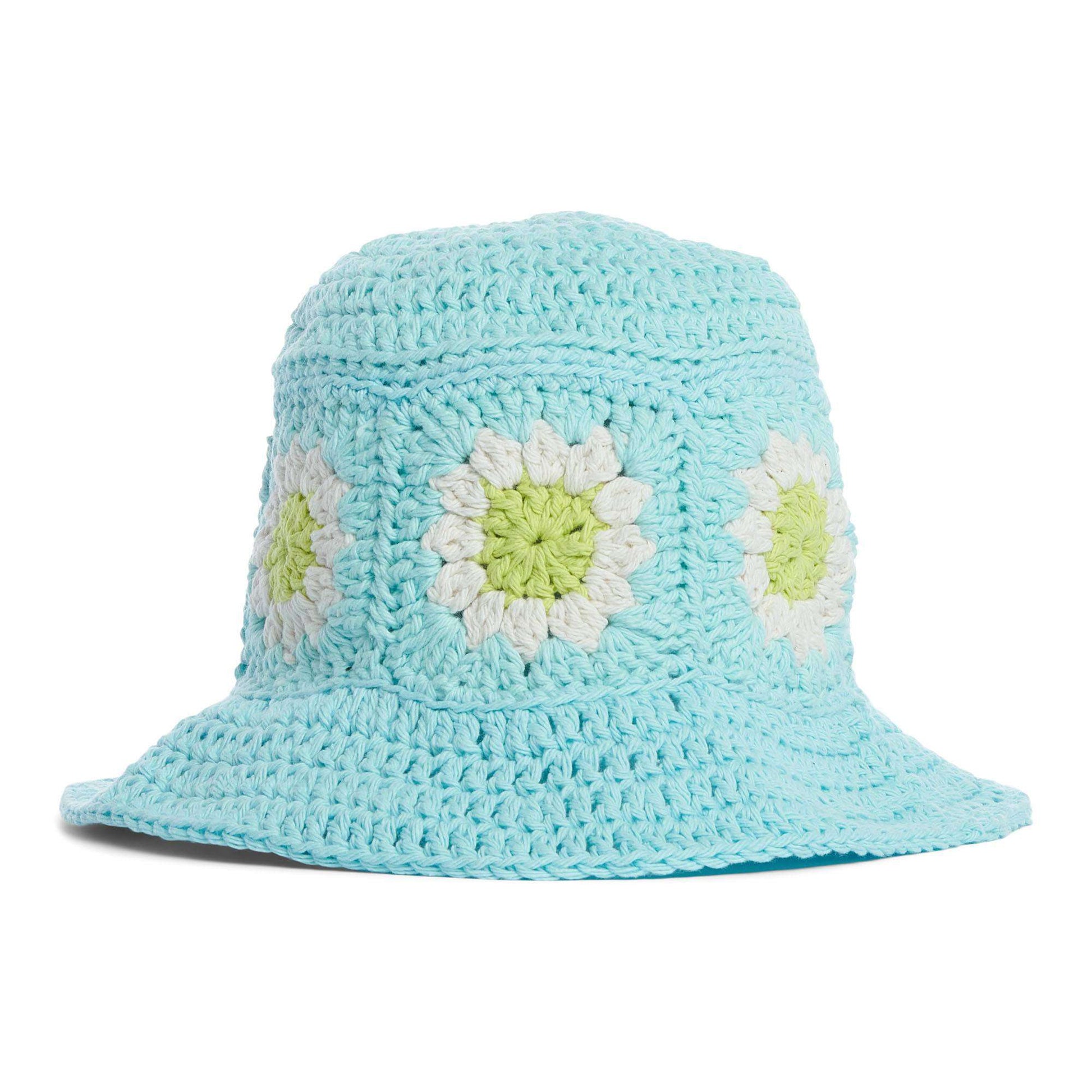 Free Lily Flower Power Bucket Hat Crochet Pattern