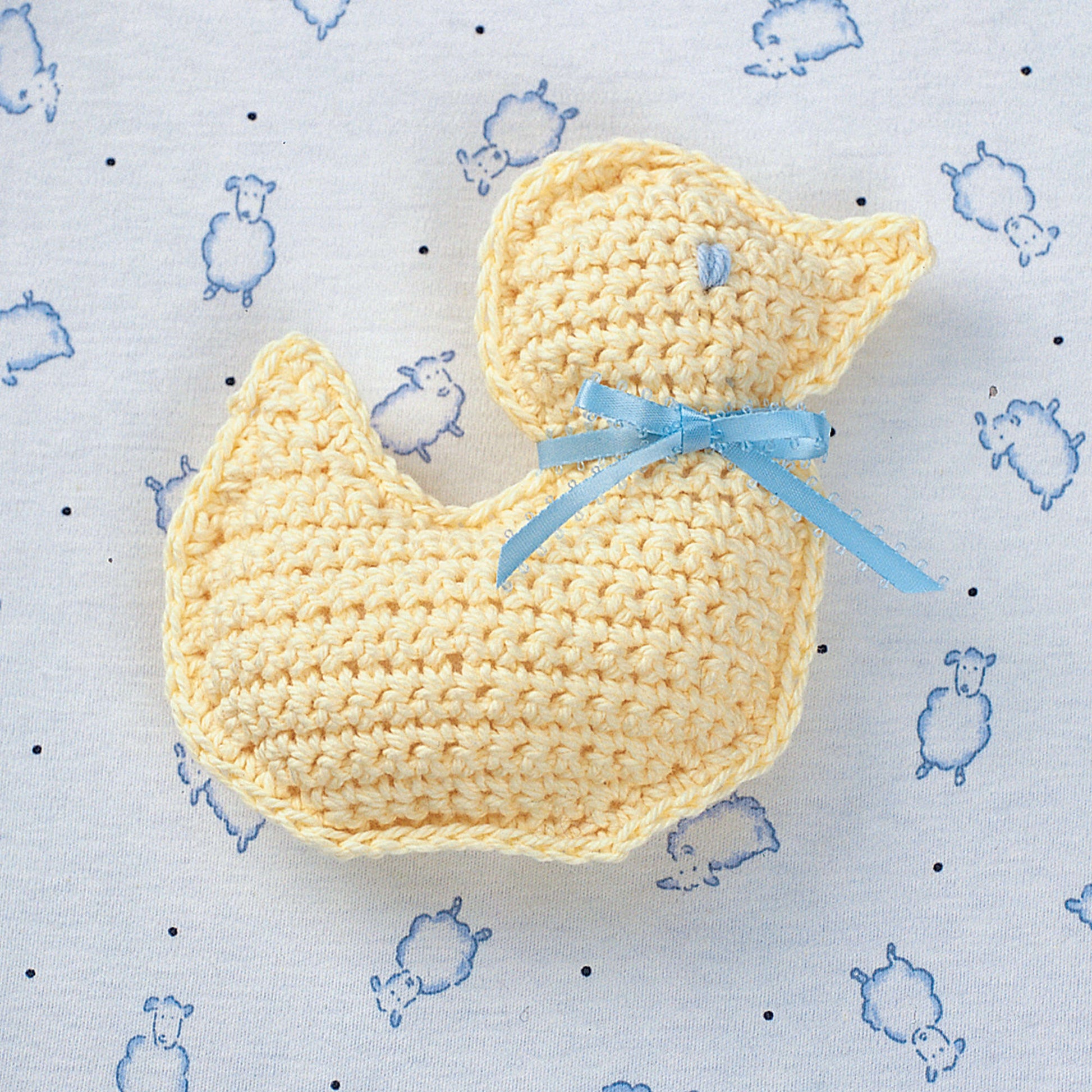 Free Lily Sugar'n Cream Duck Toy Crochet Pattern