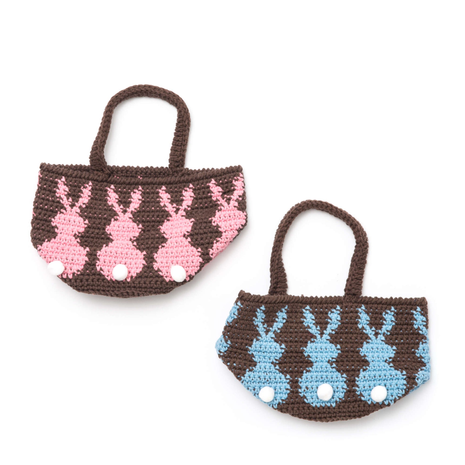 Free Lily Sugar'n Cream Bunny Egg Basket Crochet Pattern