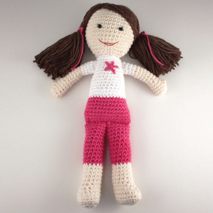 Lily Sugar'n Cream Back to School Lily Doll Crochet Single Size