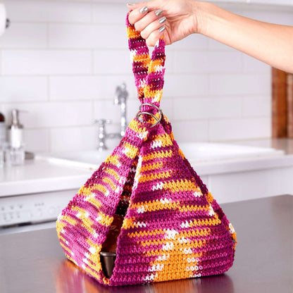 Lily Sugar'n Cream Casserole Carrier to Crochet Single Size