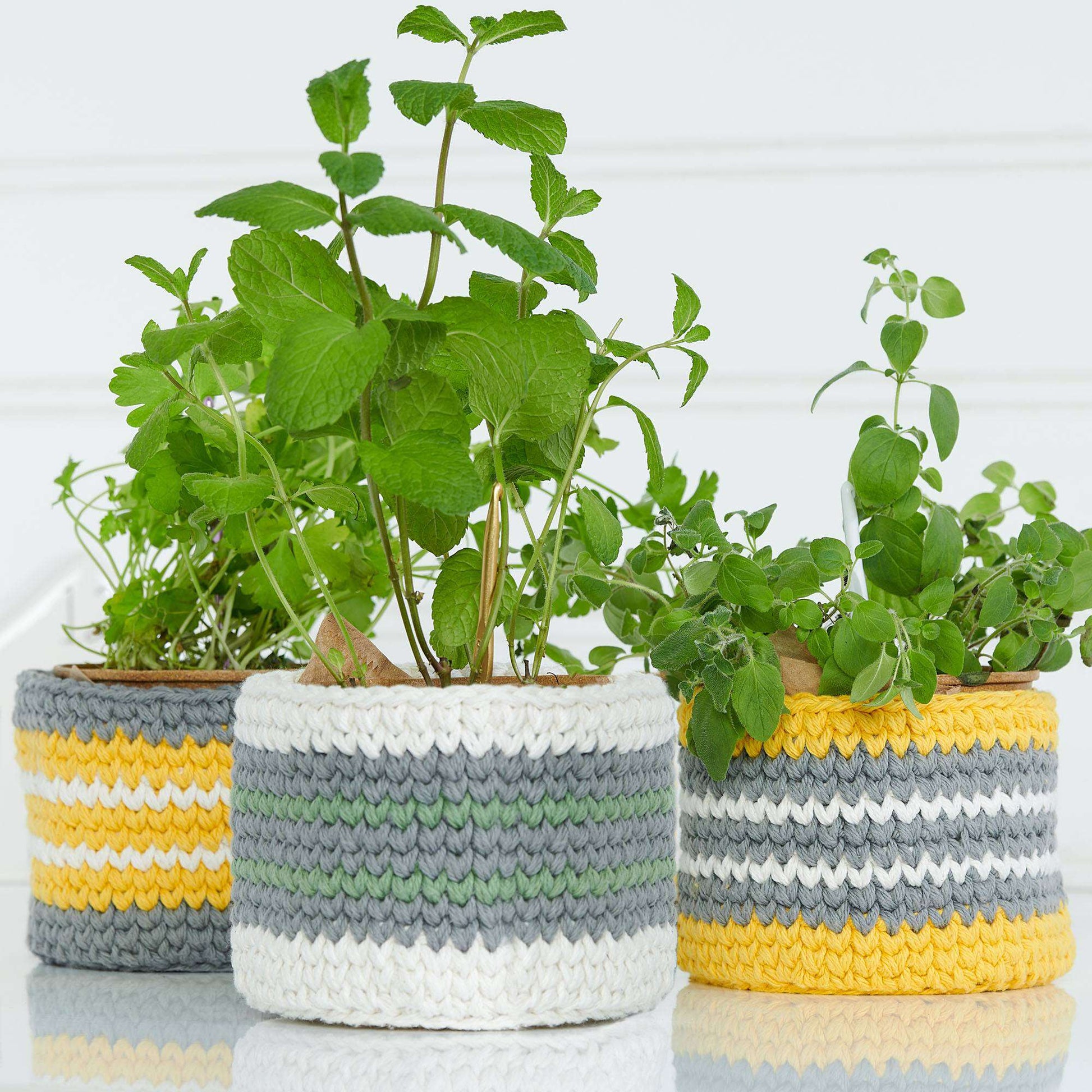 Free Lily Crochet Plant Basket Pattern