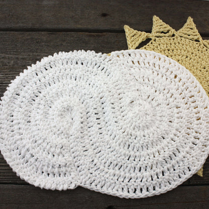 Lily Sugar'n Cream Cloudy Dishcloth Crochet Single Size