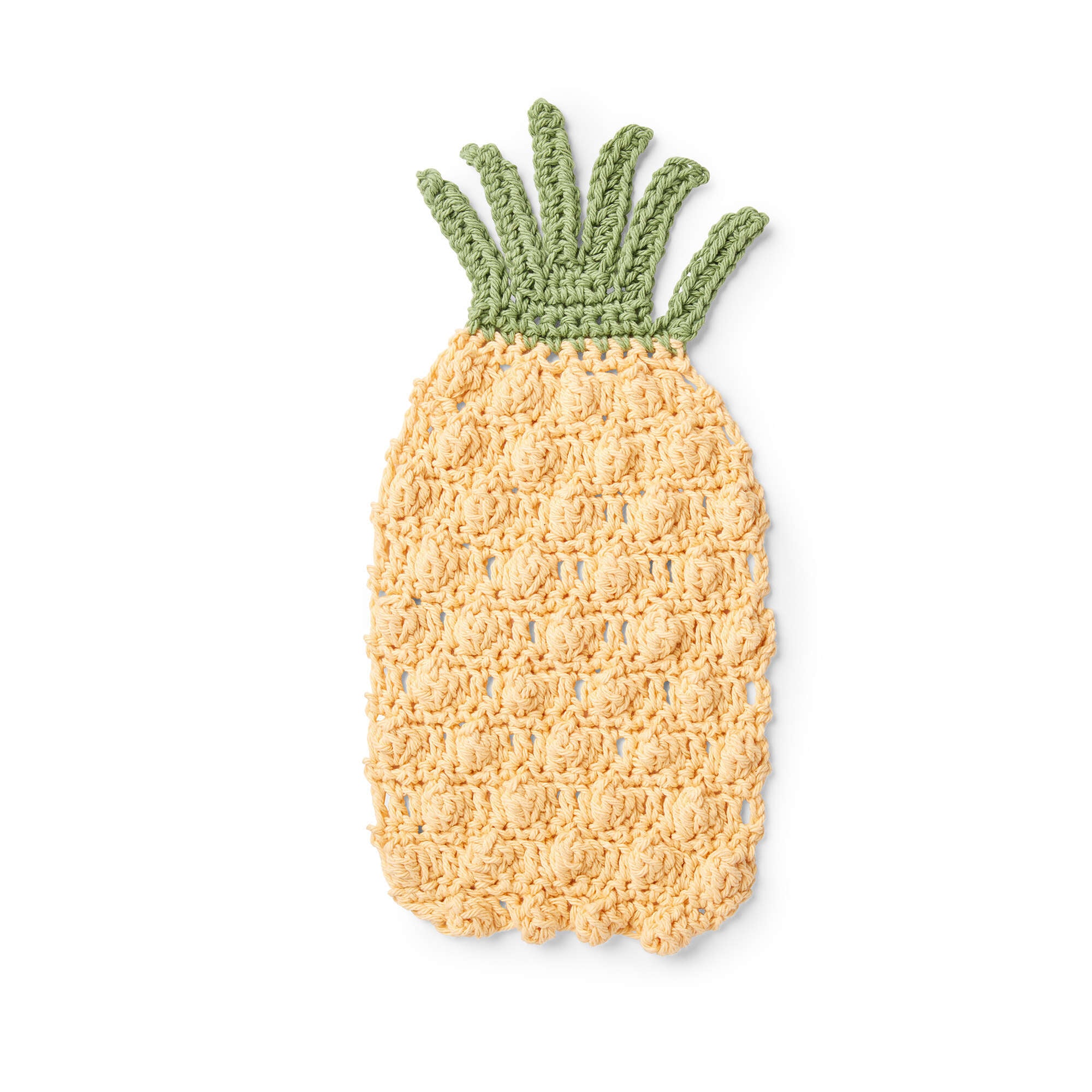 Free Lily Sugar'n Cream Pineapple Dishcloth Pattern Yarnspirations