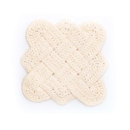 Lily Sugar'n Cream Sailor's Knot Dishcloth Crochet Single Size