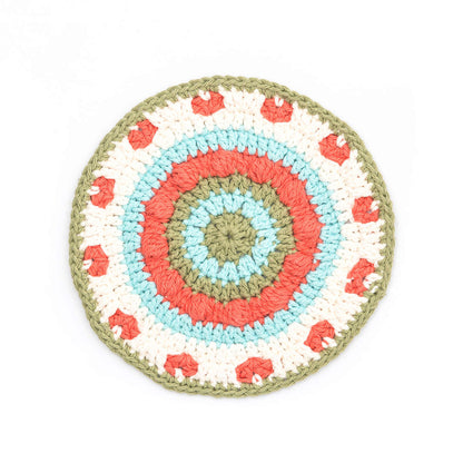 Lily Sugar'n Cream Vintage Blossom Dishcloth Crochet Single Size