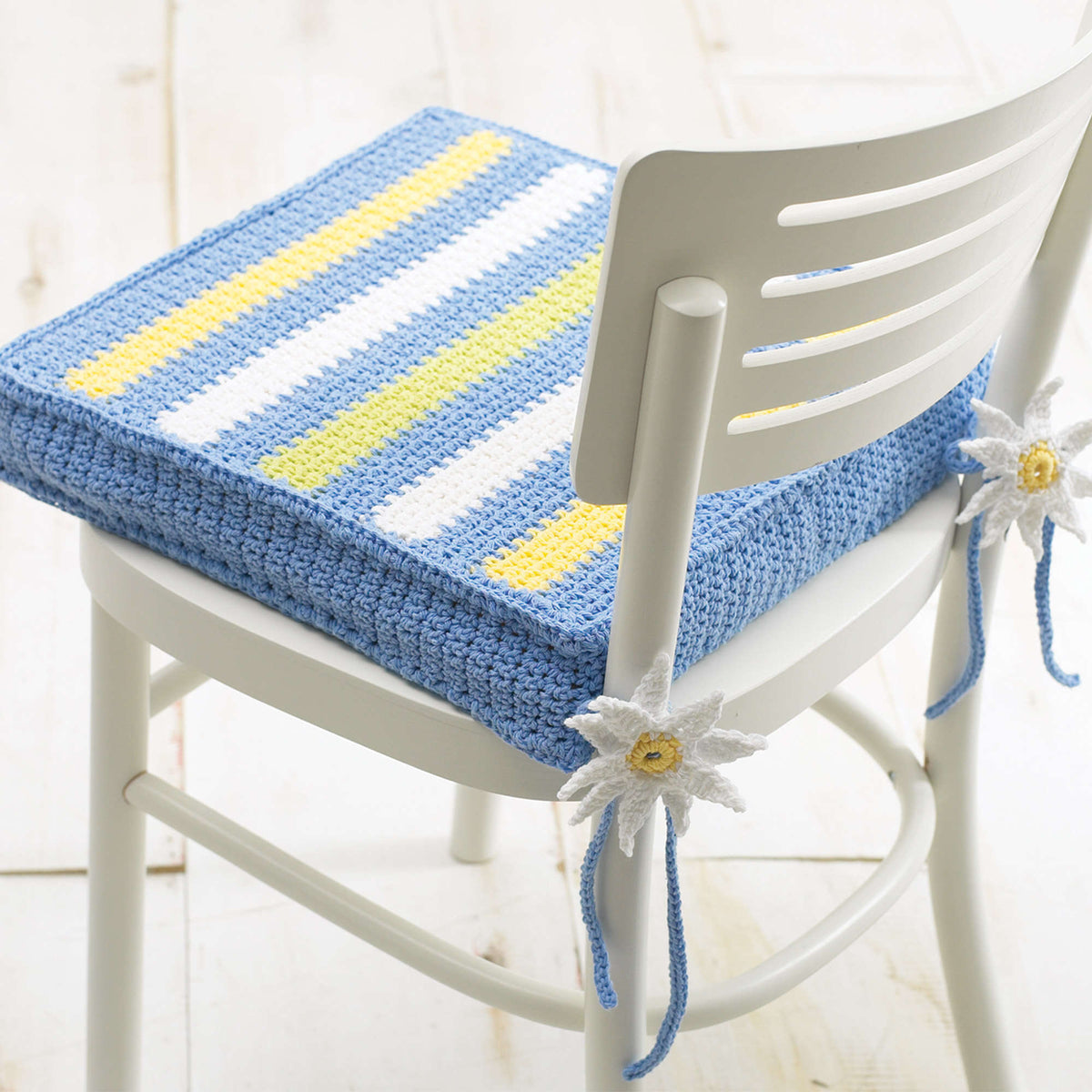 Crochet Pillow made in Lily Sugar'n Cream The Original yarn
