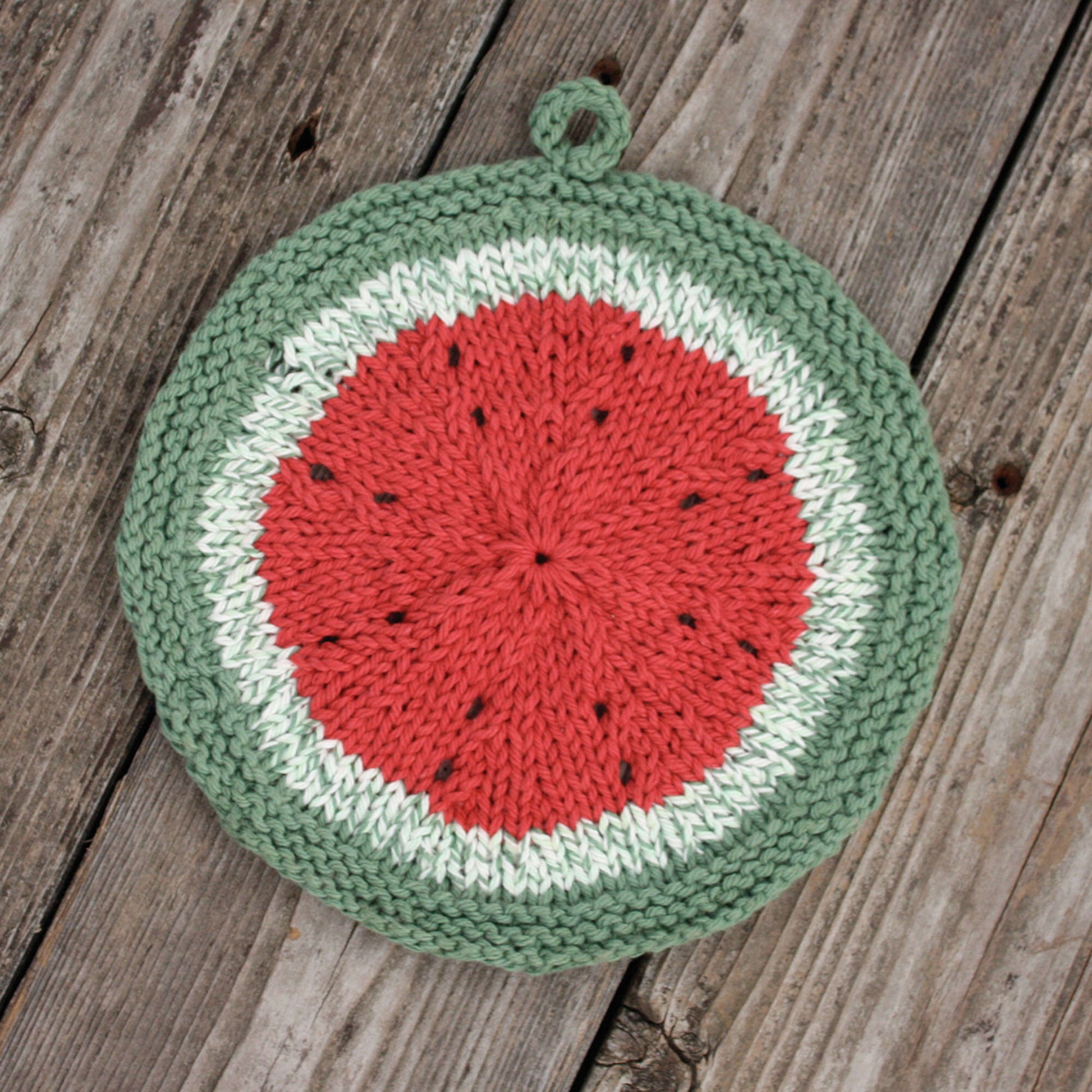 Free Lily Sugar'n Cream Melon Dishcloth Knit Pattern