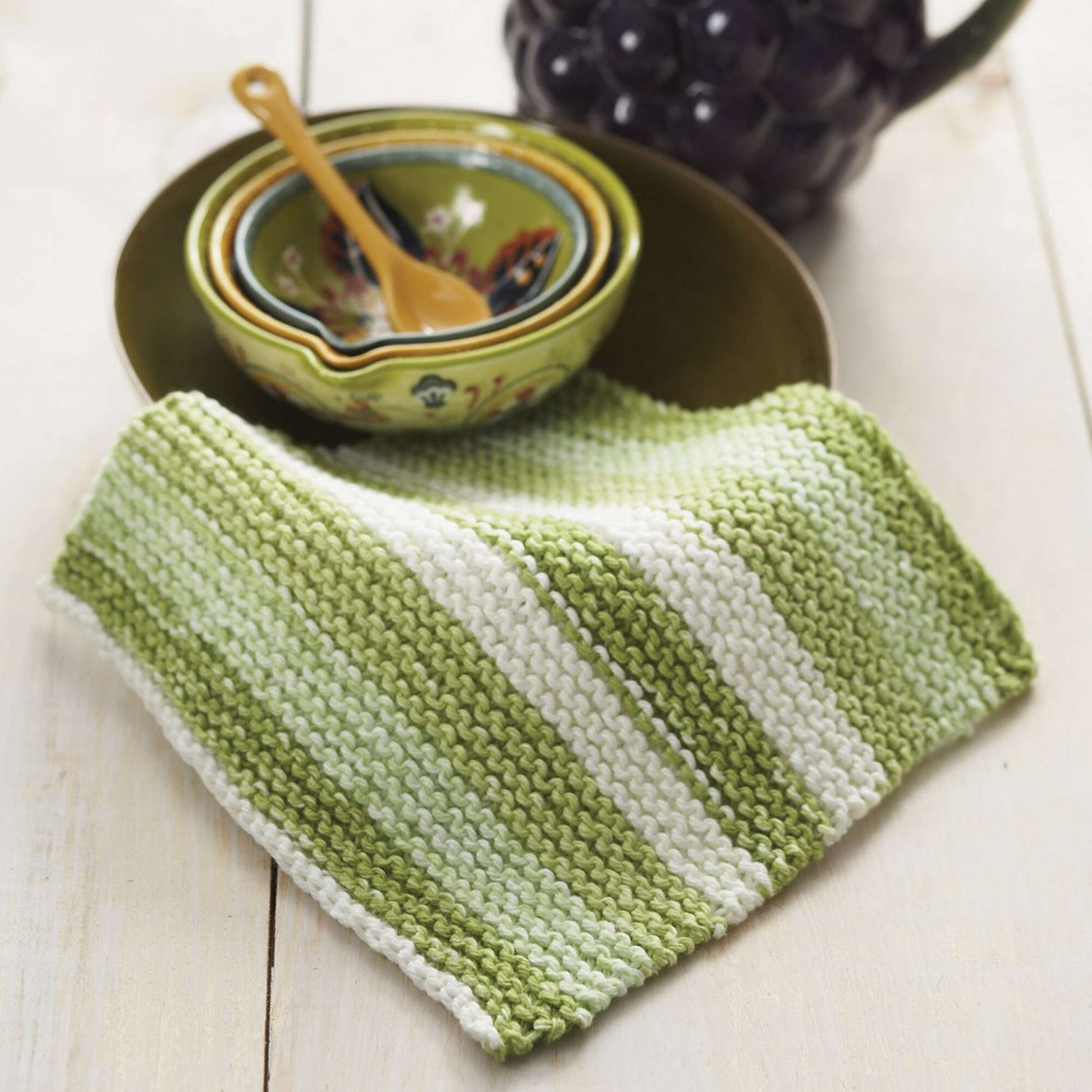 Free Lily Sugar 'n Cream Basic Dishcloth Knit Pattern