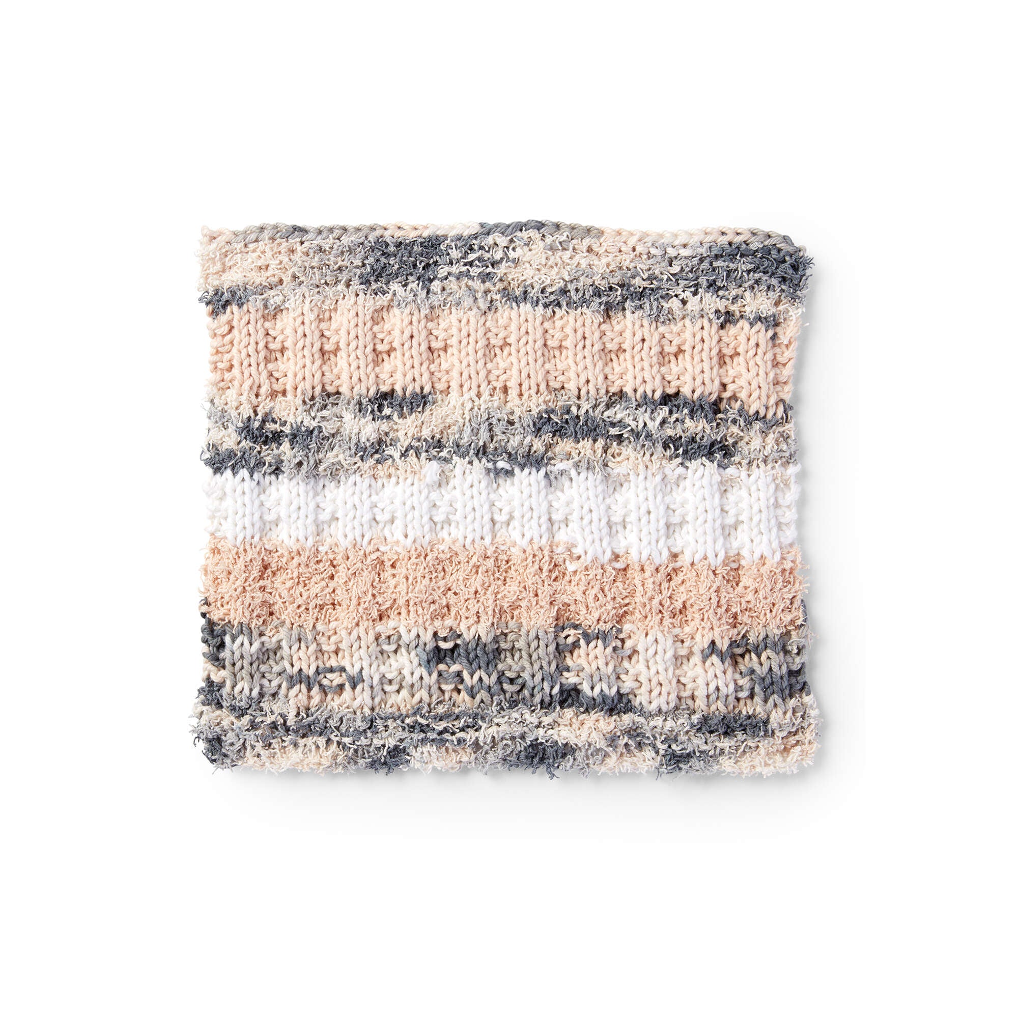 Free Beginner Lily Sugar'n Cream Scrubbing Stripes Dishcloth