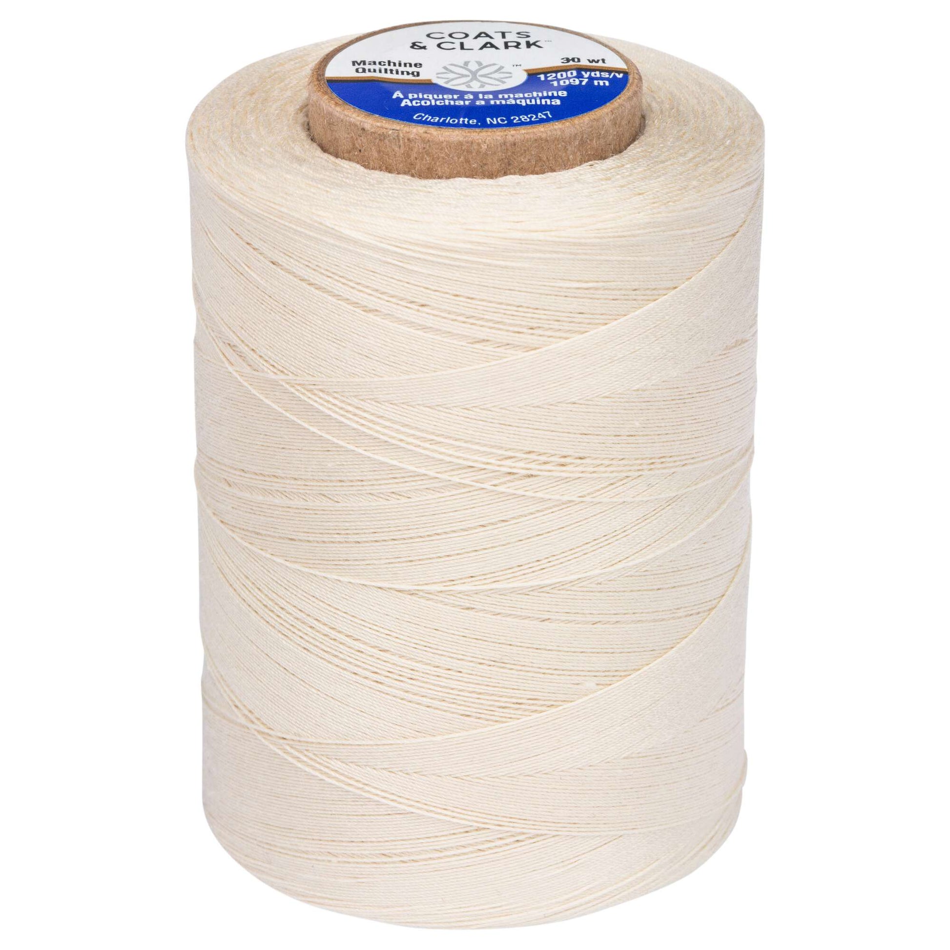 Coats & Clark Cotton Machine Quilting Thread (1200 Yards)