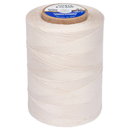 Coats & Clark Cotton Machine Quilting Thread (1200 Yards) Natural