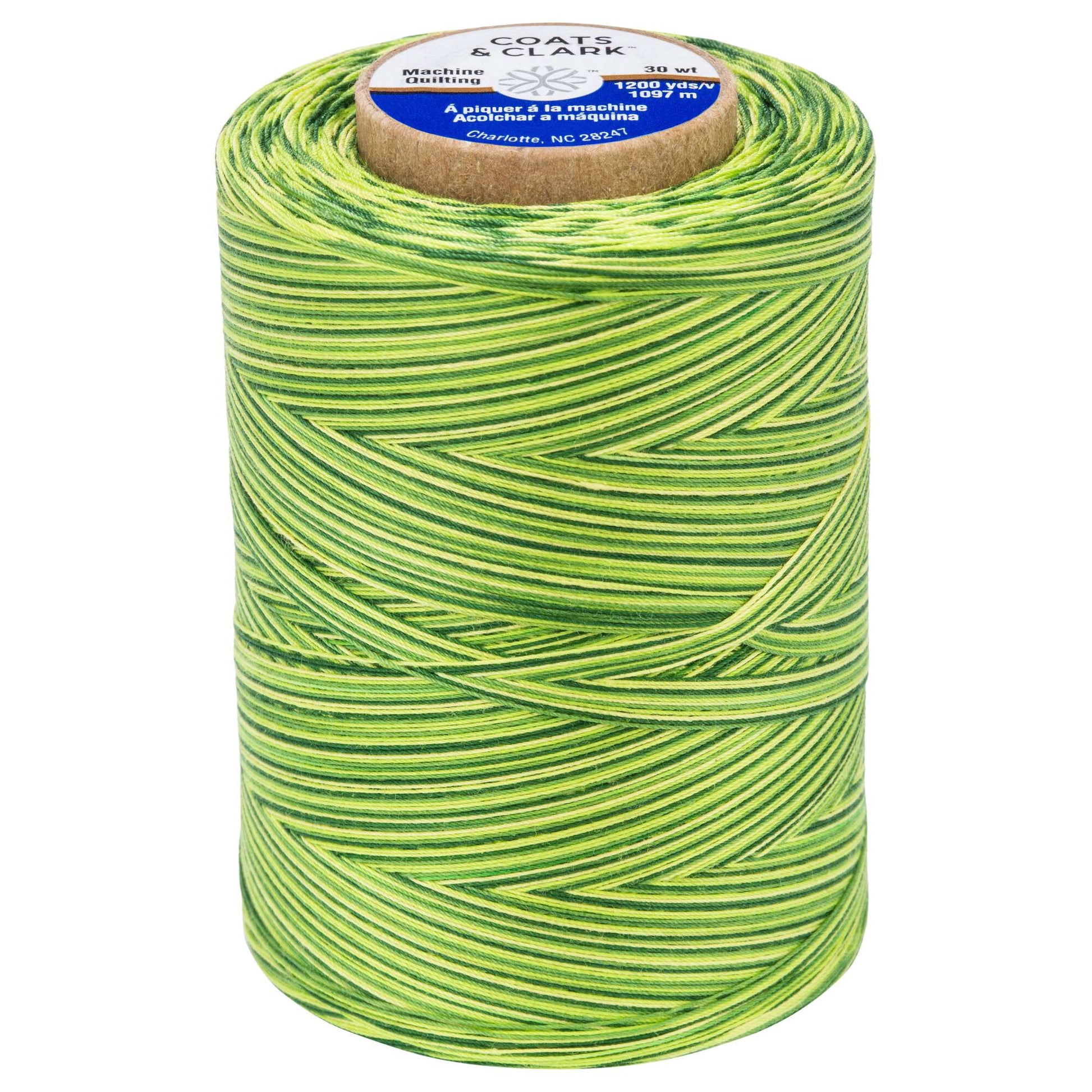 Coats & Clark Cotton Machine Quilting Multicolor Thread (1200 Yards)