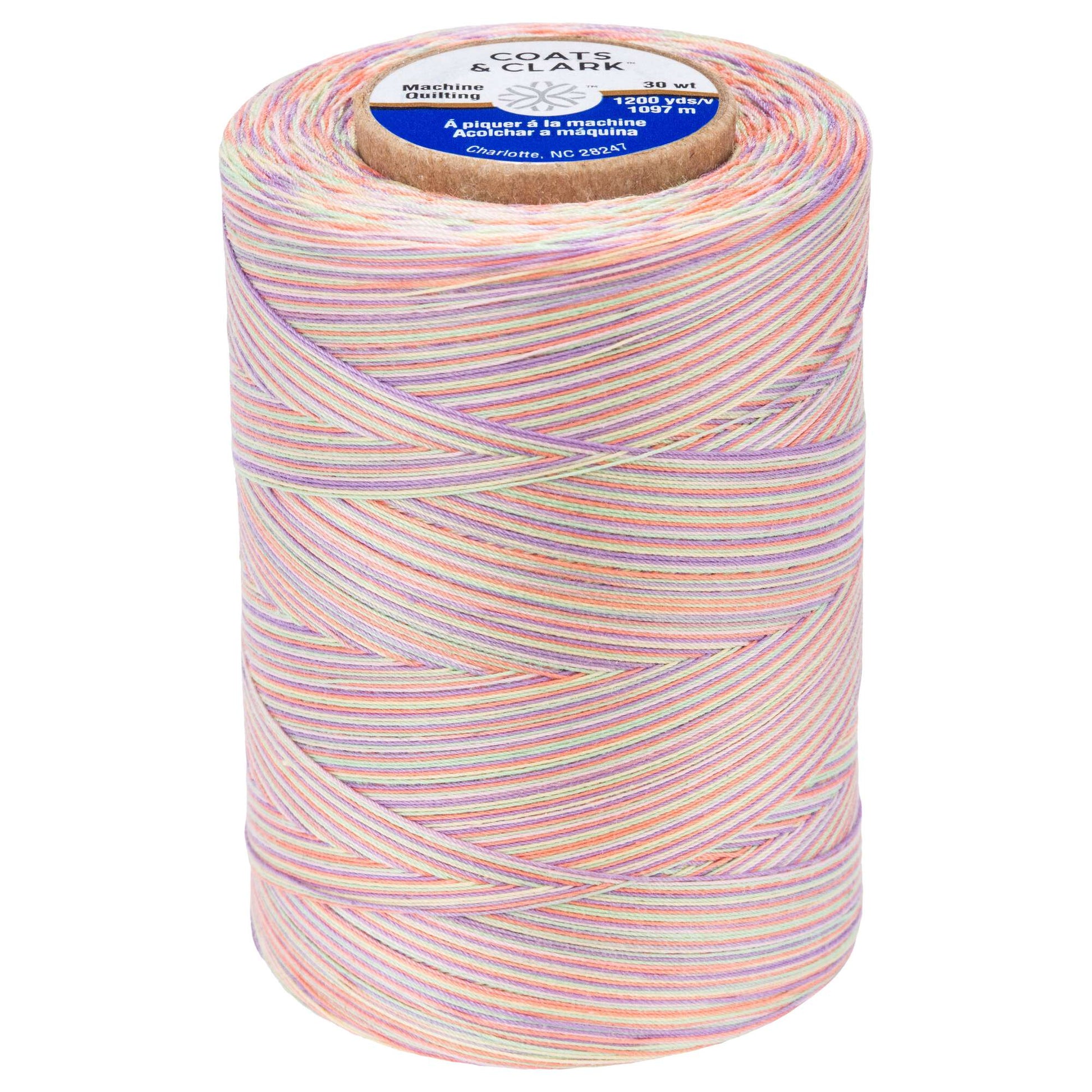 Coats & Clark Cotton Machine Quilting Multicolor Thread (1200 Yards)