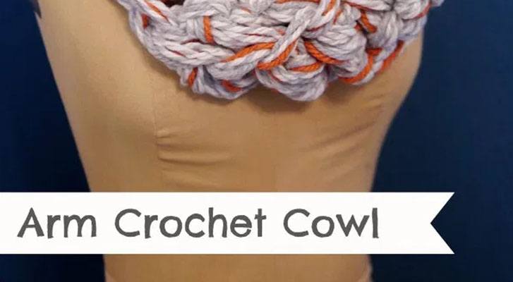 Image of Quick Project - Arm Crochet Cowl thumbnail