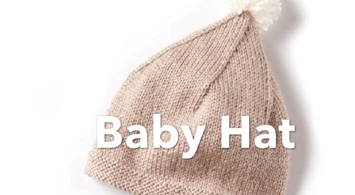 Image of Wee Knit Hat that's perfect for baby! thumbnail