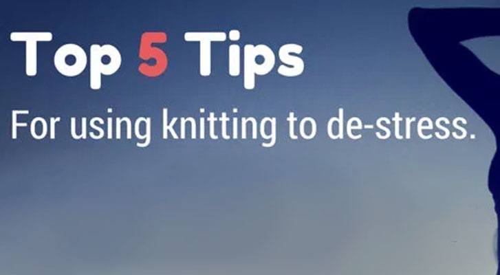 Image of 5 Tips for Using Knitting to De-Stress thumbnail