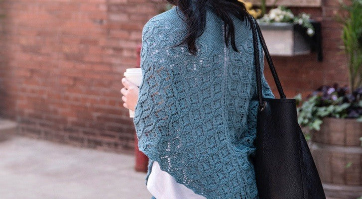 Image of Pastoral Lace Knit Shawl Pattern thumbnail