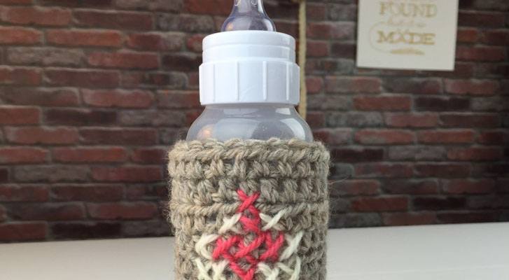 Image of Cozy Crochet Garden Bottle thumbnail