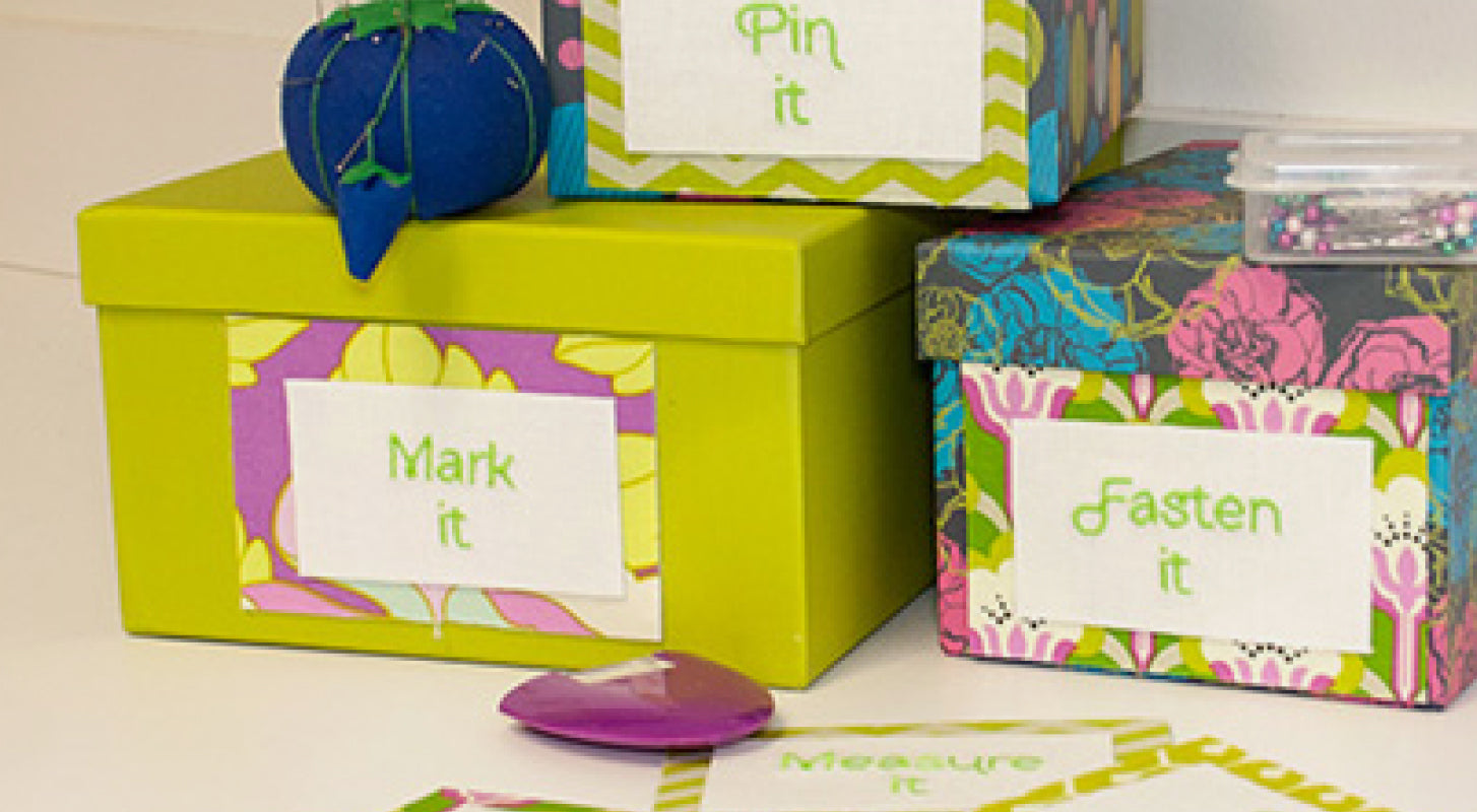 Image of Organize with Embroidered Labels thumbnail