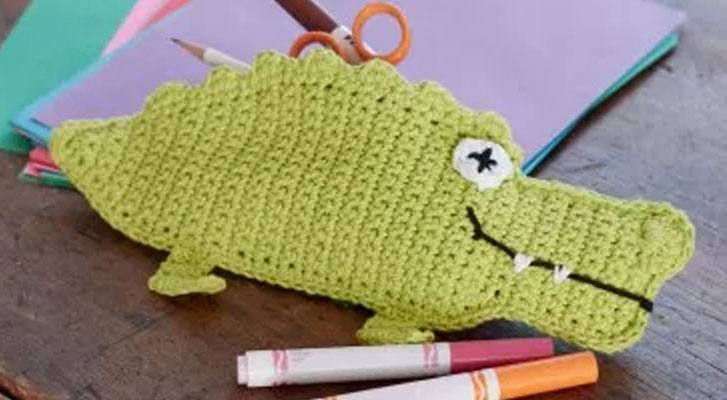 Image of Kickstart Monday: Alligator Pencil Case thumbnail