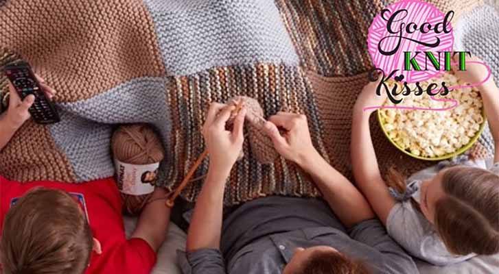 Image of Learn to Knit this easy Blanket! thumbnail