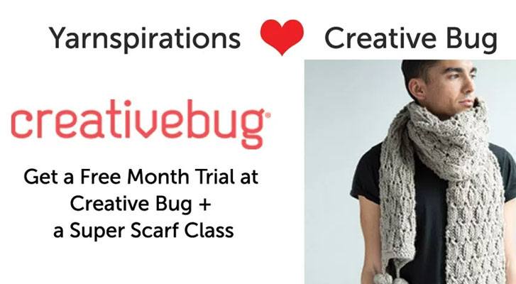 Image of Creative Bug + Yarnspirations thumbnail