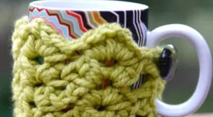 Image of Kickstart Monday: Cuppa Crochet Mug Cozy thumbnail