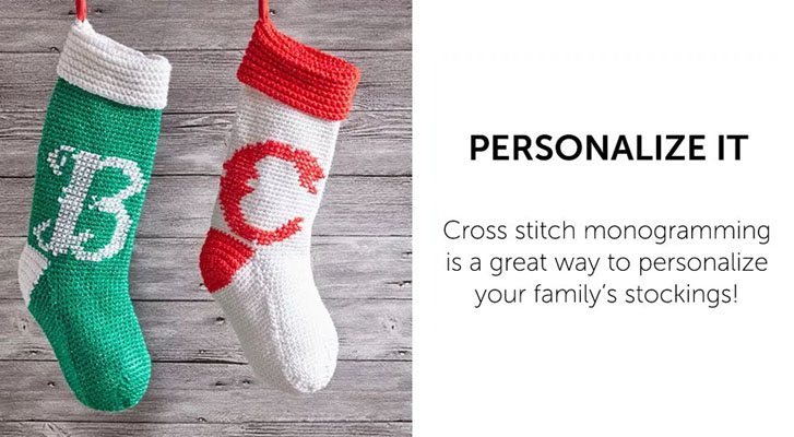 Image of Personalized Crochet Stocking thumbnail