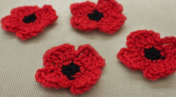 Image of A Crochet Remembrance Poppy thumbnail