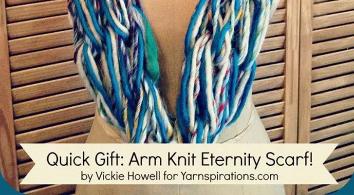 Image of Quickest Gift: Arm Knit Eternity Scarf thumbnail