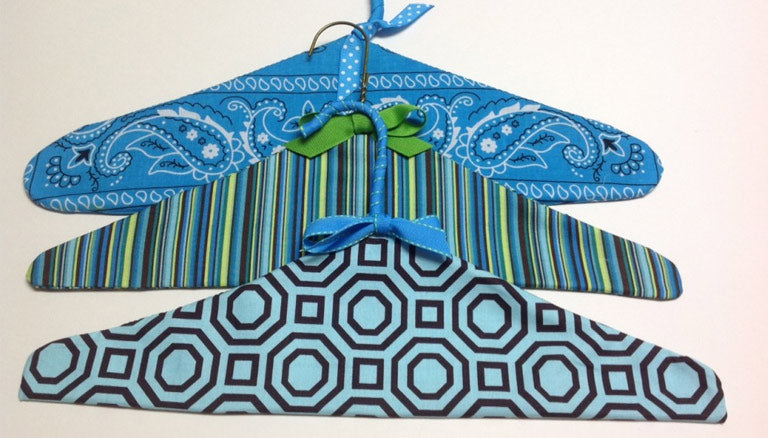 Image of Fabric Covered Hangers thumbnail