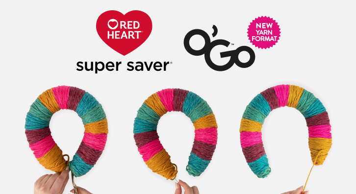 Introducing Red Heart Super Saver O'Go