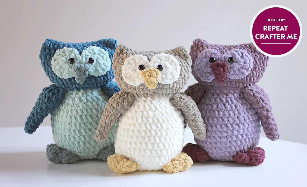 Image of Bernat Crochet Owl Along | Stitch Along thumbnail