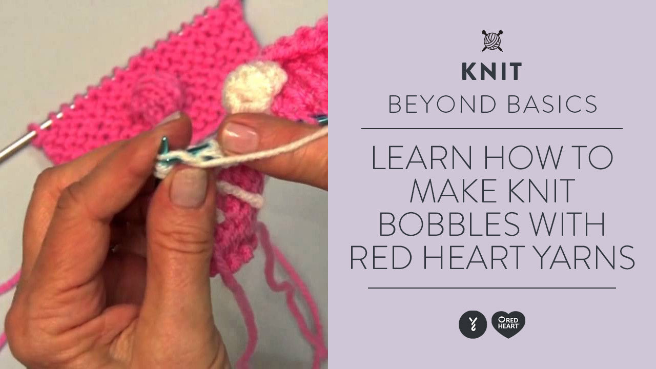 Image of Learn How to Make Knit Bobbles thumbnail