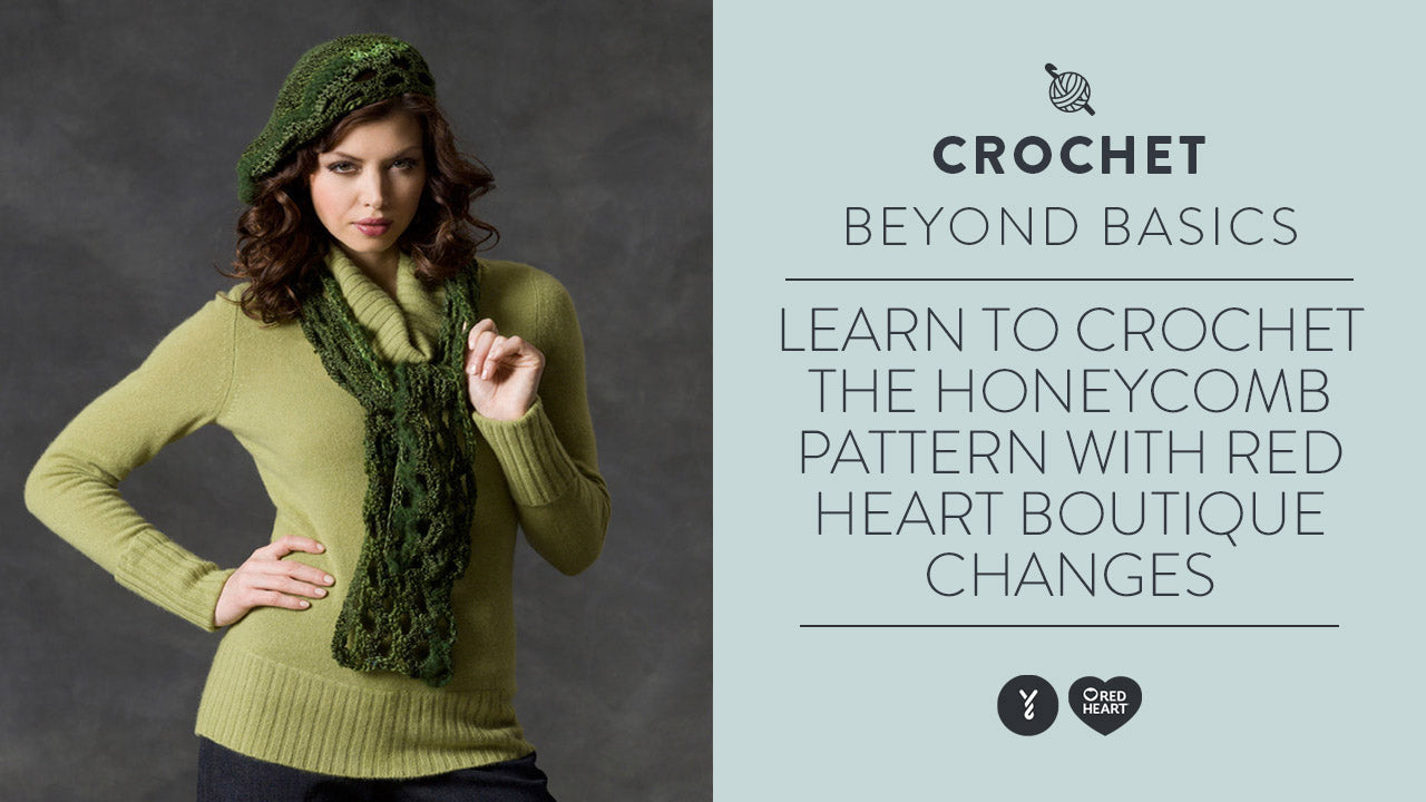 Image of Learn to Crochet the Honeycomb Pattern thumbnail