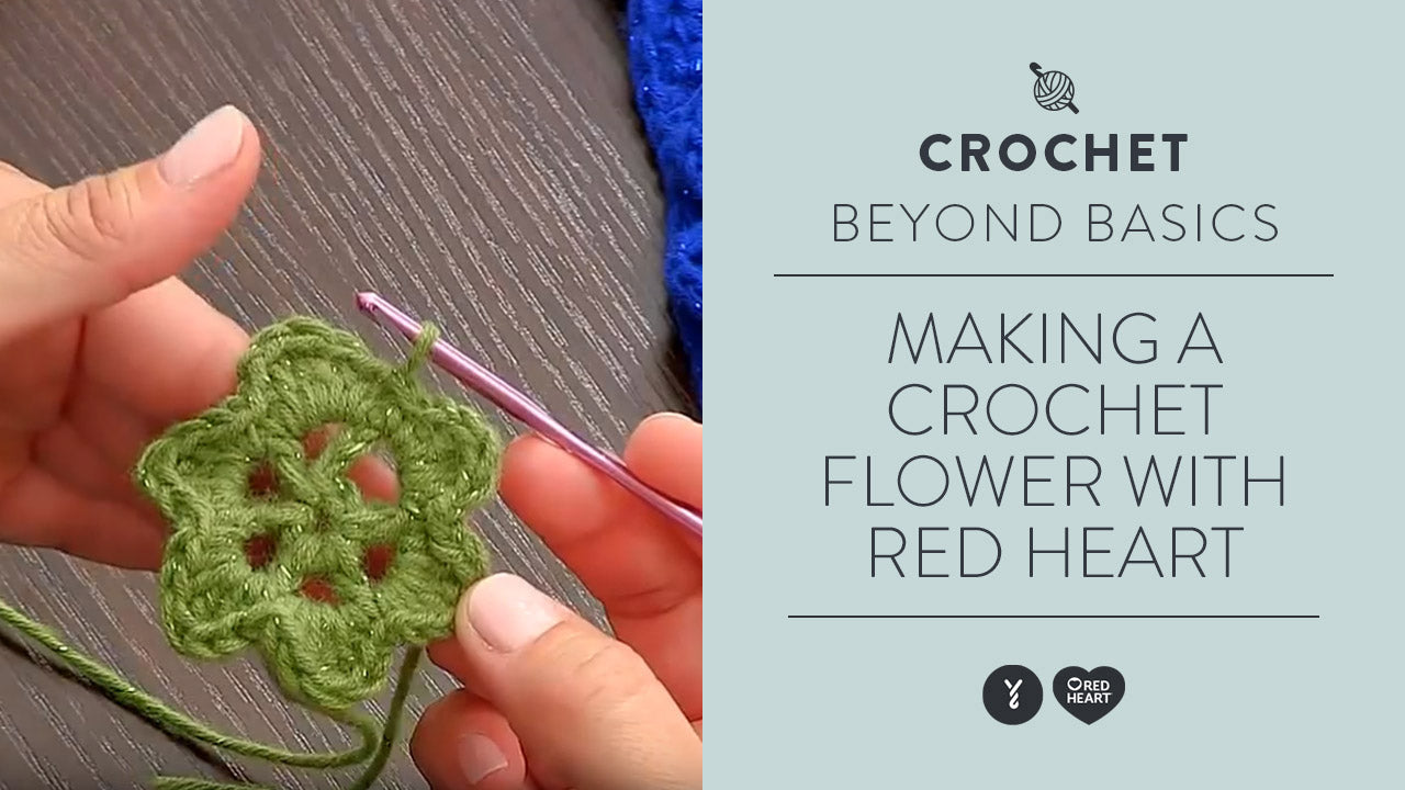 Image of Learn Making a Crochet Flower thumbnail
