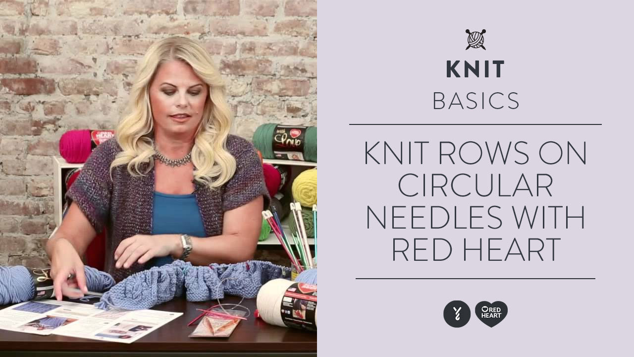 Image of Learn to Knit Rows on Circular Needles thumbnail