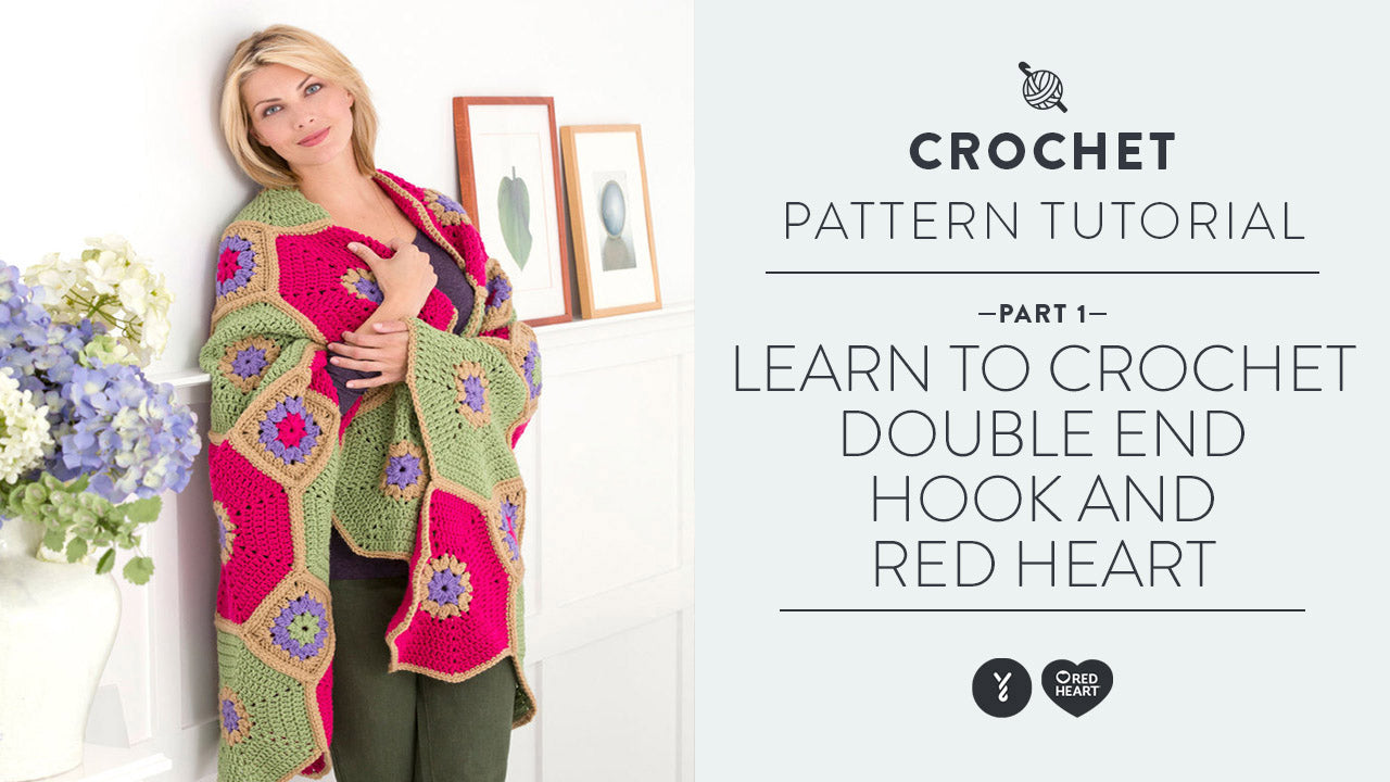 Image of Learn to Crochet with Double End Hook Pt. 1 thumbnail
