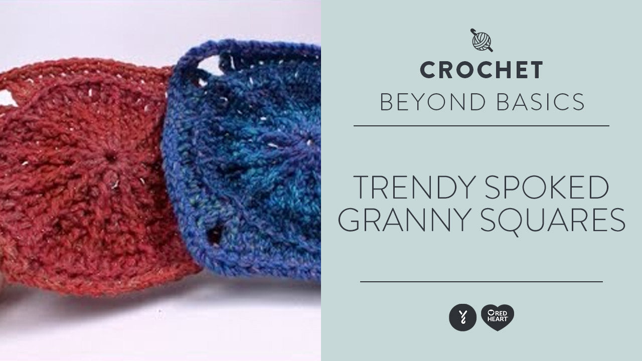 Image of Trendy Spoked Granny Squares thumbnail