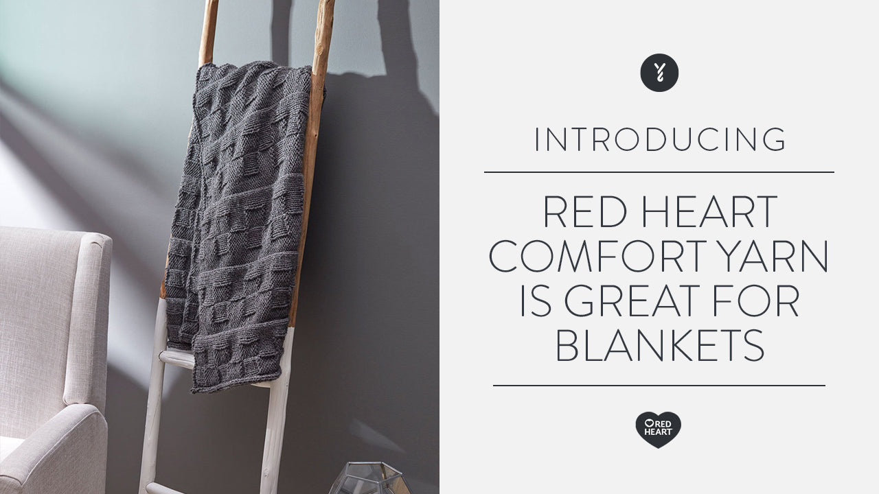 Image of Red Heart Comfort Yarn is Great for Blankets thumbnail