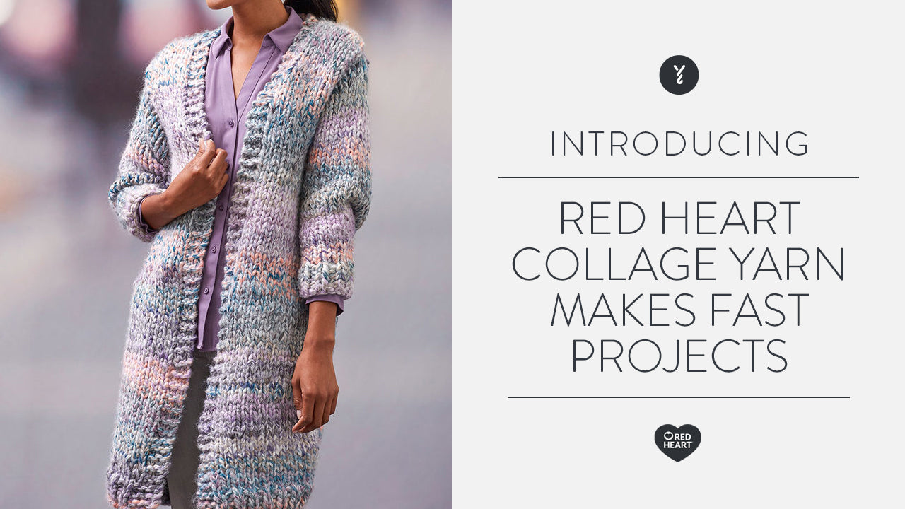 Image of Red Heart Collage Yarn Makes Fast Projects thumbnail